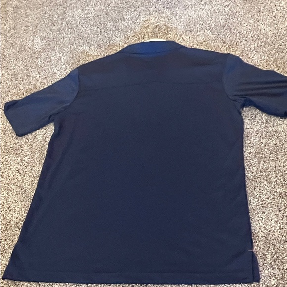 Fanatics Men's Dark Blue Polo with White Logo - Picture 6 of 7